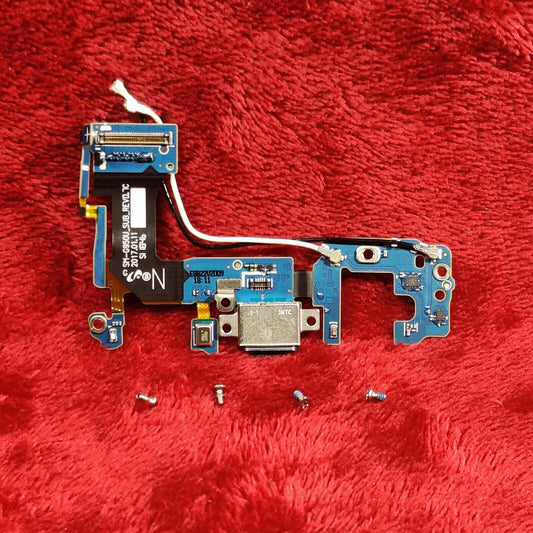 OEM Samsung Galaxy S8 Charge Port Dock Mic Screws Flex Cable Part Replacement