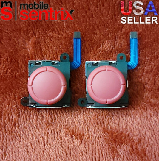 NEW Red Nintendo Switch Joy Con Duel Analog Sticks OEM Left Right Replacements