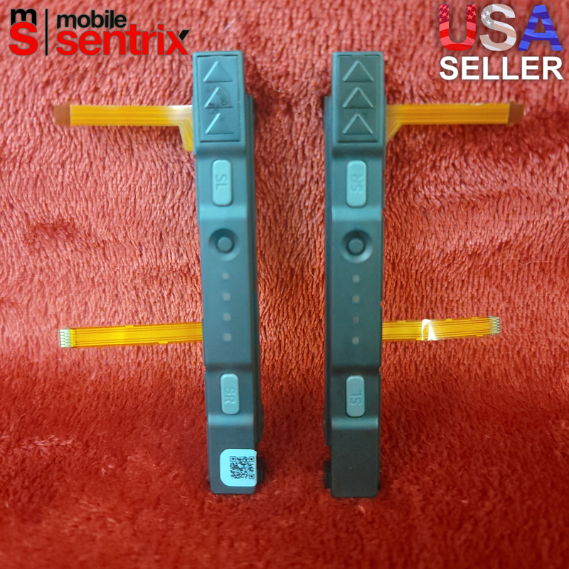 Black Grey Nintendo Switch Joy Con Duel Rails OEM Left Right Rail Replacement