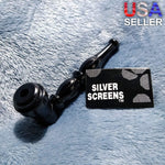 NEW Small Black Stylish Smoking Pipe Tobacco Herb Portable Metal Pocket Size