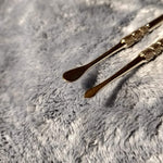 2 Silver Stainless Steel Scraper Poker Bowl Cleaner Tool Smoking Tobacco Herb