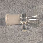 14mm Female Crystal Clear Glass Bowl Replacement Tobacco Herb Water Pipe Piece