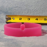 Unique Rosey Pink Silicone Ash Tray Smoking Tobacco Herb Round Ashtray Bowl Tap