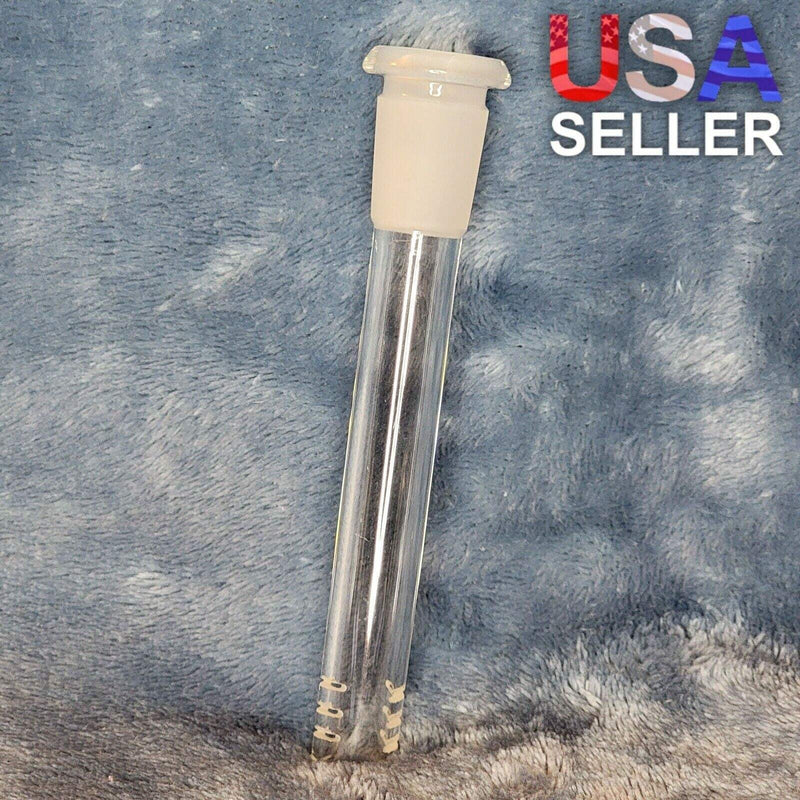 5in 5 Inch Downstem Clear Glass Tube For 14mm Male Bowl Tobacco Water Pipe