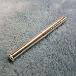 Small Silver One Hitter Bat Smoking Pipe Tobacco Herb Portable Metal Pocket Size