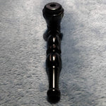 NEW Small Black Stylish Smoking Pipe Tobacco Herb Portable Metal Pocket Size