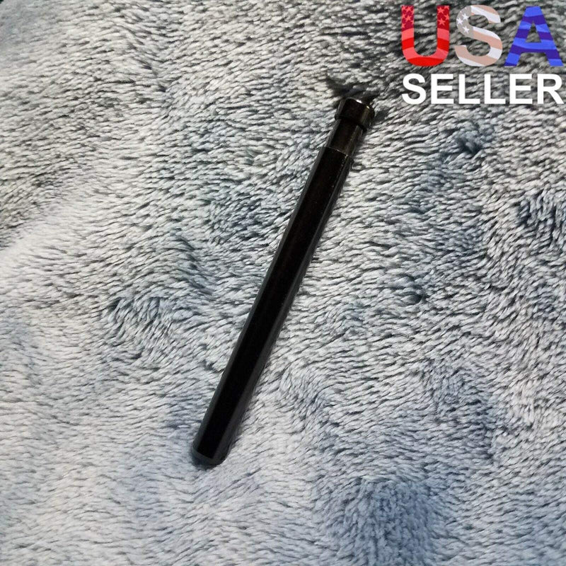 NEW Small Black One Hitter Smoking Pipe Tobacco Herb Portable Metal Travel Size