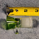 18mm Female Emerald Green Glass Bowl Replacement Tobacco Herb Water Pipe Piece