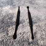 2 Black Stainless Steel Scraper Poker Bowl Cleaner Tool Smoking Tobacco Herb