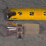 18mm Male Rosey Pink Glass Bowl Replacement Tobacco Herb Water Pipe Piece