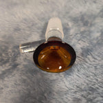 14mm Male Amber Red Glass Bowl Replacement Tobacco Herb Water Pipe Piece