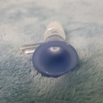 18mm Male Sky Blue Glass Bowl Replacement Tobacco Herb Water Pipe Piece