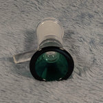 14mm Female Misty Green Glass Bowl Replacement Tobacco Herb Water Pipe Piece