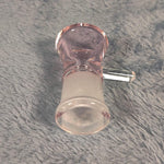 18mm Female Rosey Pink Glass Bowl Replacement Tobacco Herb Water Pipe Piece