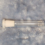 4.5in 4 1/2 Inch Downstem Clear Glass Tube For 14mm Male Bowl Tobacco Water Pipe