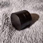 50mm Small Black 4 Piece Tobacco Herb Grinder Portable Metal Travel Size