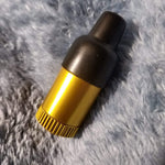 NEW Small Gold Bullet Smoking Pipe Tobacco Herb Portable Metal Pocket Size