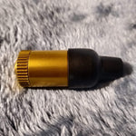 NEW Small Gold Bullet Smoking Pipe Tobacco Herb Portable Metal Pocket Size
