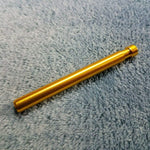 NEW Small Gold One Hitter Smoking Pipe Tobacco Herb Portable Metal Travel Size