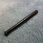 Small Black One Hitter Bat Smoking Pipe Tobacco Herb Portable Metal Pocket Size