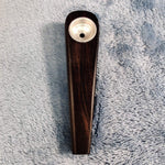 Small Panther's Eye Smoking Pipe Tobacco Herb Portable Wood Wooden Travel Size