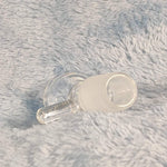 18mm Male Crystal Clear Glass Bowl Replacement Tobacco Herb Water Pipe Piece