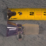 18mm Male Lavender Purple Glass Bowl Replacement Tobacco Herb Water Pipe Piece