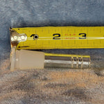 3in 3 Inch Downstem Clear Glass Tube For 14mm Male Bowl Tobacco Water Pipe