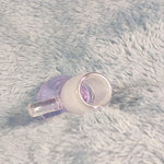 18mm Male Lavender Purple Glass Bowl Replacement Tobacco Herb Water Pipe Piece