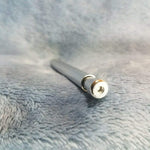 NEW Small Silver One Hitter Smoking Pipe Tobacco Herb Portable Metal Travel Size