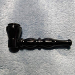 NEW Small Black Stylish Smoking Pipe Tobacco Herb Portable Metal Pocket Size
