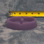 Unique Grape Silicone Ash Tray Smoking Tobacco Herb Round Ashtray Bowl Tap