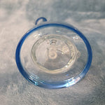 Small Premium Ice Blue Water Pipe Tobacco Smoking Herb Glass Travel Size