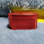 NEW Small Red Foldable Smoking Pipe Tobacco Herb Portable Metal Pocket Size