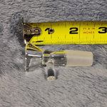 14mm Male Clear Glass Bowl Replacement Tobacco Water Pipe Piece