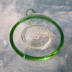 Small Premium Emerald Green Water Pipe Tobacco Smoking Herb Glass Travel Size