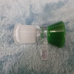 18mm Female Olive Green Glass Bowl Replacement Tobacco Herb Water Pipe Piece