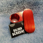 NEW Small Red Foldable Smoking Pipe Tobacco Herb Portable Metal Pocket Size