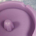 Unique Grape Silicone Ash Tray Smoking Tobacco Herb Round Ashtray Bowl Tap