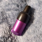 NEW Small Purple Bullet Smoking Pipe Tobacco Herb Portable Metal Pocket Size