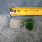 18mm Female Olive Green Glass Bowl Replacement Tobacco Herb Water Pipe Piece