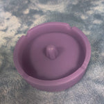 Unique Grape Silicone Ash Tray Smoking Tobacco Herb Round Ashtray Bowl Tap