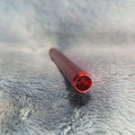 NEW Small Red One Hitter Smoking Pipe Tobacco Herb Portable Metal Travel Size