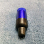 NEW Small Blue Bullet Smoking Pipe Tobacco Herb Portable Metal Pocket Size