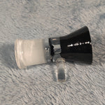 18mm Female Obsidian Black Glass Bowl Replacement Tobacco Herb Water Pipe Piece
