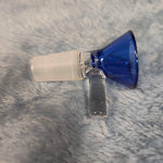 14mm Male Sapphire Blue Glass Bowl Replacement Tobacco Herb Water Pipe Piece