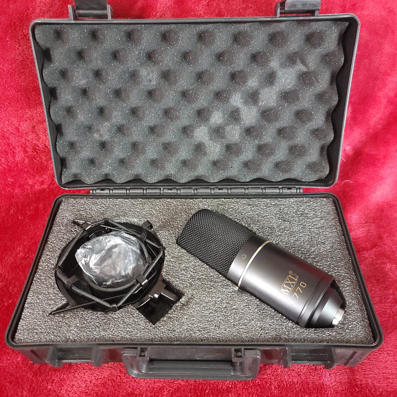 MXL 770 Studio Recording Microphone Open Box Condition With Original Case