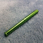 Small Green One Hitter Bat Smoking Pipe Tobacco Herb Portable Metal Pocket Size