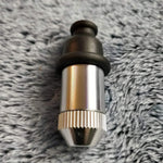 Small Flared Silver Bullet Smoking Pipe Tobacco Herb Portable Metal Travel Size