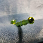Small Long Green Bamboo Smoking Pipe Tobacco Herb Portable Metal Travel Size